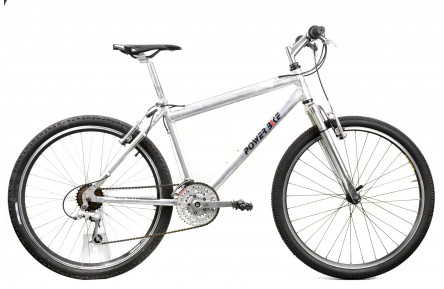 Гірський велосипед Power Bike 26" M сріблястий Б/В