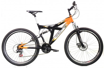Двухпідвісний велосипед Canoga Hill 700 X 26" M чорно-помаранчевий Б/В