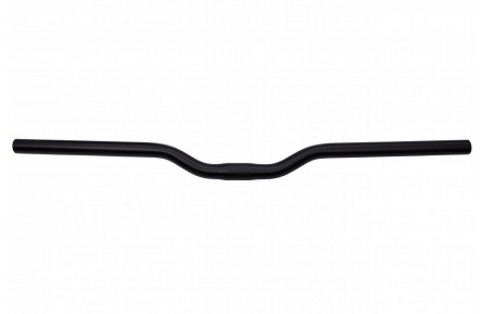 Руль AL 25.4мм L680мм rise:20-30мм back sweep9 YL-003/HF630-S (черн.)