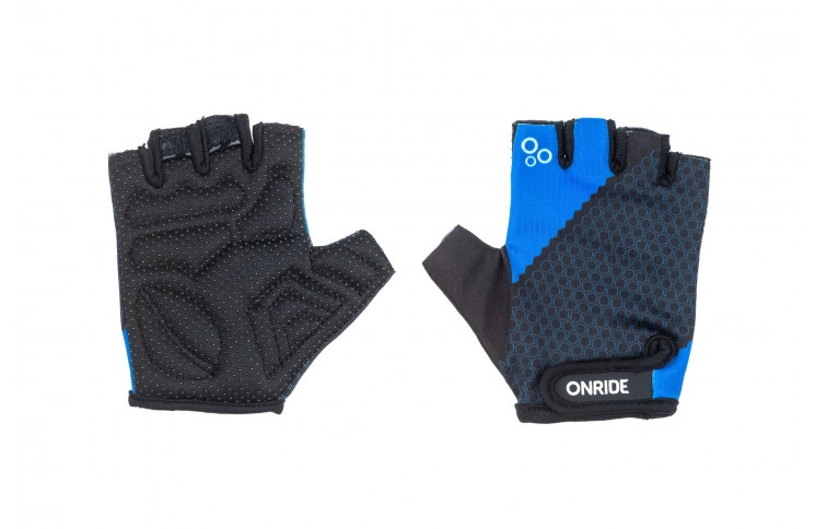 Перчатки детские Onride Gem черный-синий 11-12