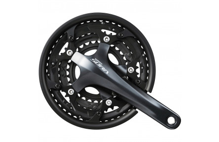 Шатуни Shimano FC-R3030 SORA, інтегрована вісь 175мм 50Х39X30, без каретки.