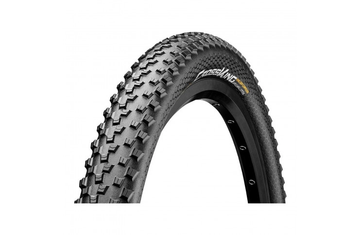 Покришка Continental Cross King 2.3, 27.5"x2.30, 58-584, Foldable, PureGrip, ShieldWall System, Skin, 780гр., чорна