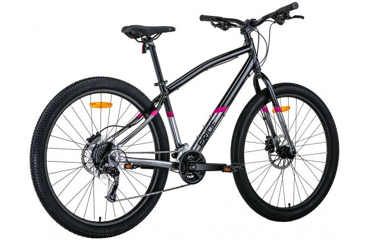 Велосипед 27,5" Pride ROCKSTEADY AL 7.2 L 2023 чорний