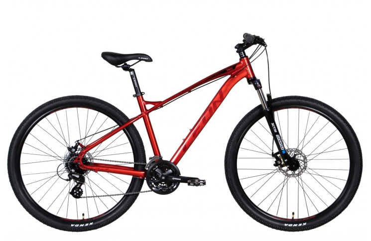Велосипед Leon TN-90 AM DD 2022 29" 20" червоний з чорним