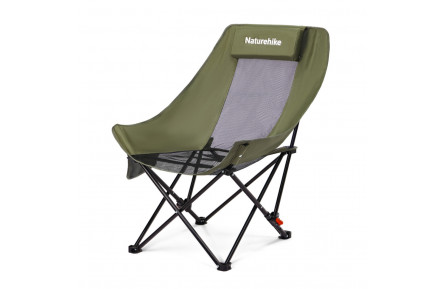 Стілець складаний Naturehike Sea Star 002 CNK2550JJ019, вуглецева сталь, олива