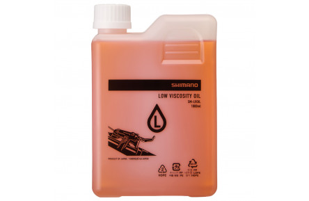 Мінеральна рідина низької в'язкості Shimano для гідравл. диск гальм, 1л, OEM