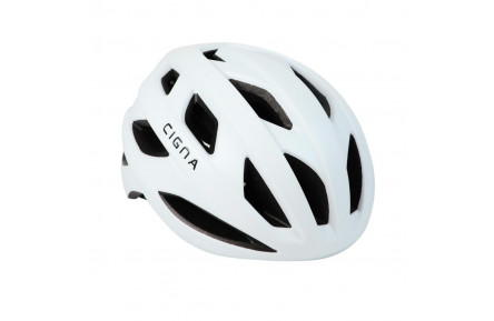 Шолом велосипедний для їзди на велосипеді CIGNA TT-42 M (54-57см) білий (матовий) AM (брендоване пакування)