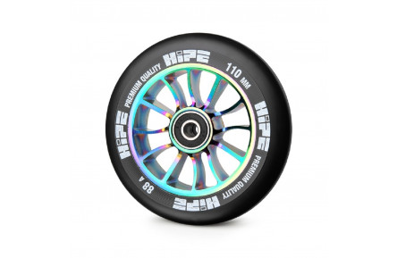 Колесо для трюкового самоката Hipe LMT01 110мм, neo chrome