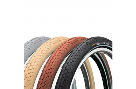 Покришка Continental RIDE Cruiser, 28"x2.00, 50-622, коричневий, не складана, світловідбивна, ExtraPuncture Belt, 1130гр.