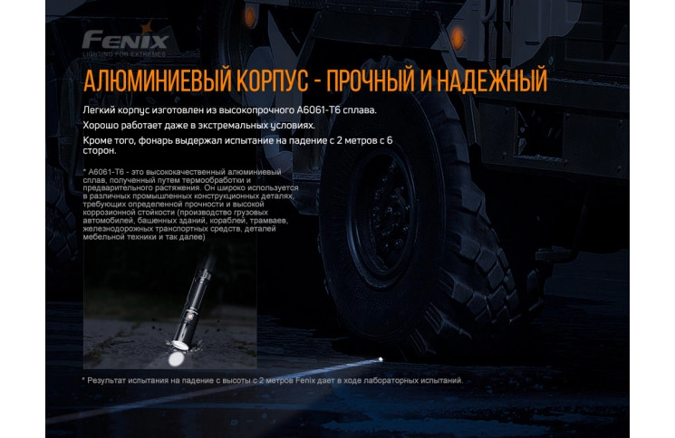 Фонарь ручной лазерный Fenix TK30 Laser