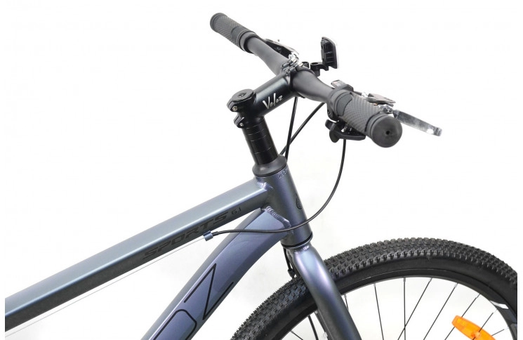 Велосипед Veloz Sports 6.1 AL 2024 26” 15" сірий мат