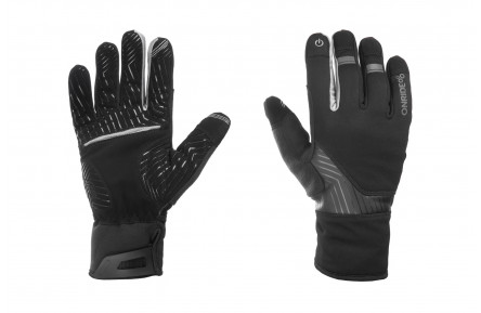 Зимові рукавички ONRIDE Frantic чорні XL