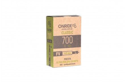 Камера Onride Classic 700x35-43c FV 48 RVC разборный ниппель