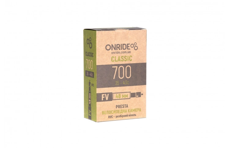 Камера Onride Classic 700x35-43c FV 48 RVCрозбірний ніпель