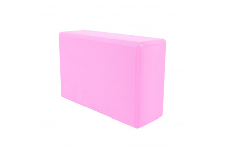 Блок для йоги FT0861(Pink) EVA 23 х 15 х 7 см