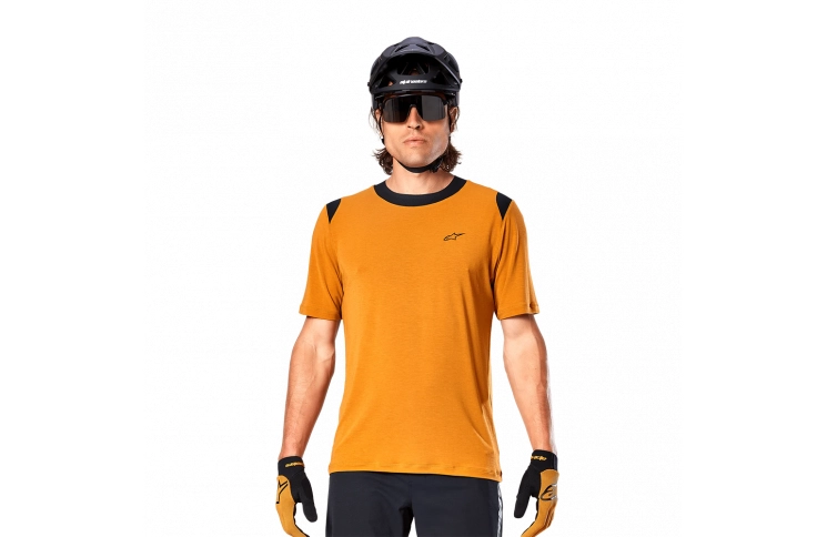 Джерси Alpinestars A-DURA DRI WOOL SS JERSEY DARK GOLD, XL