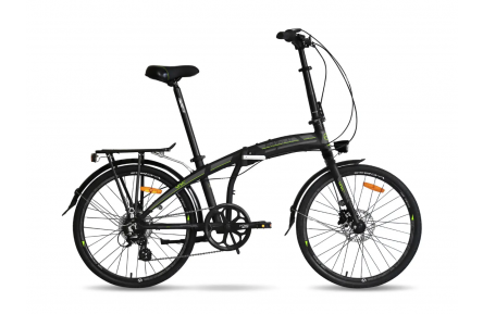 Велосипед 24" VNC HighWay A7 2023, 38 см, чорний