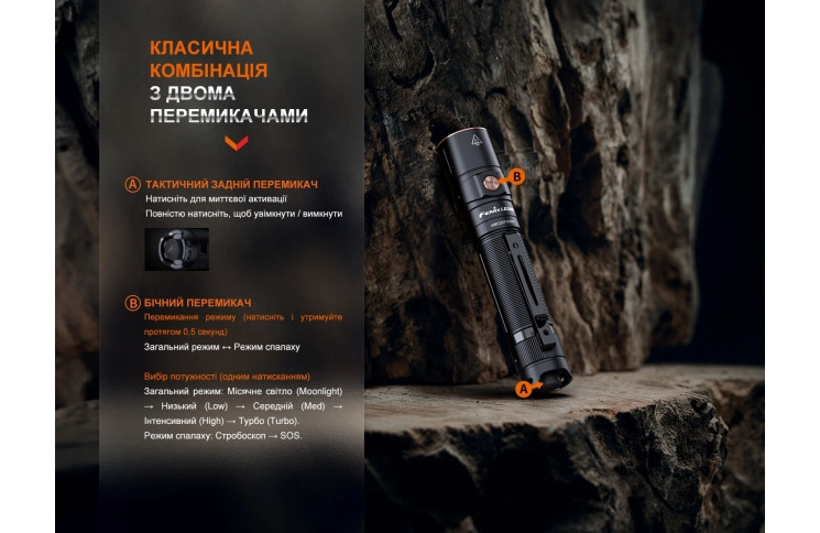 Ліхтар ручний Fenix LD30R