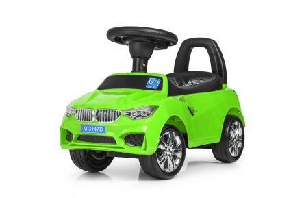 Каталка-толокар Bambi M 3147B-5 Зелений музичний