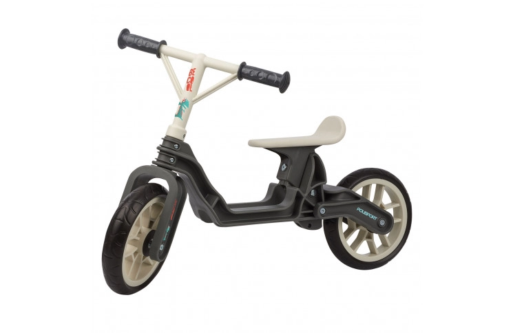 Біговел POLISPORT Balance Bike термопластиковий (2-5 років) до 25 кг cірий/кремовий