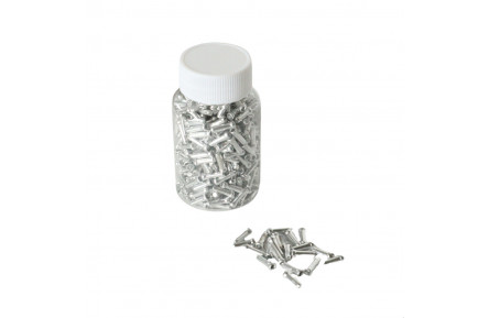 Кінцевик троса AL срiблястий (банка 500 шт)