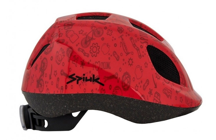 Шлем детский Spiuk Kid размер 46-53 красный