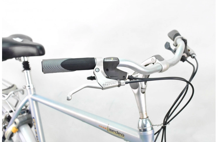 Гібридний велосипед Gazelle Medeo 28" XL сріблястий Б/В