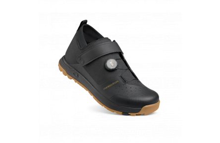 Велообувь CrankBrothers MALLET TRAIL BOA, чёрно-золотая, резиновая подошва, размер 11.5