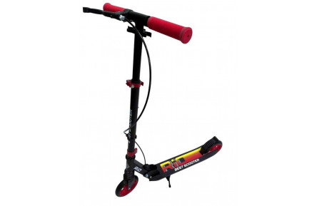 Самокат двоколісний Best Scooter "Rio" R-80960 (4) колеса PU 145мм, передній амортизатор, ручне гальмо, в коробці