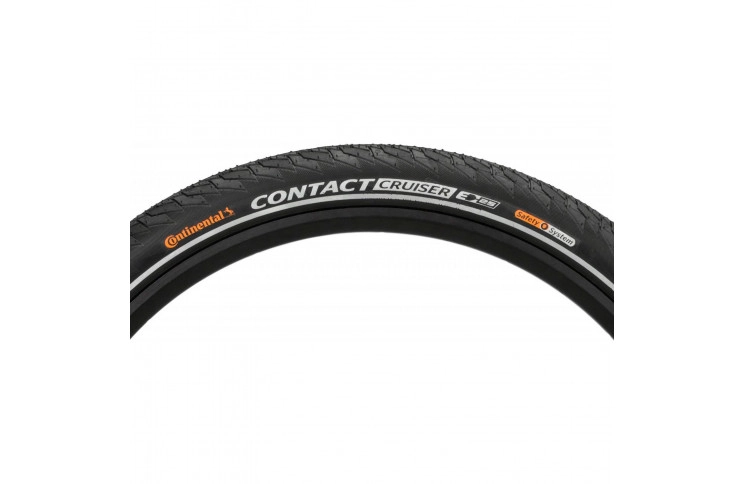Покришка Continental CONTACT Cruiser Reflex, 28"x2.20, 55-622, Wire, SafetySystem Breaker, 1025 г, чорний