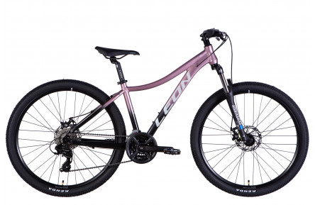 Велосипед AL 27,5" Leon XC LADY 105 DD CS рама-16" рожевий з чорним 2025