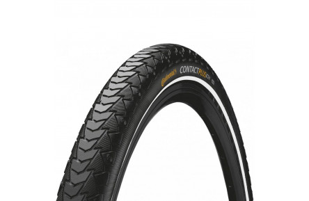 Покришка Continental Contact Plus,28" | 700 x 47C (45C) | 28 x 1.75, чорна, не складна, світловідбивна
