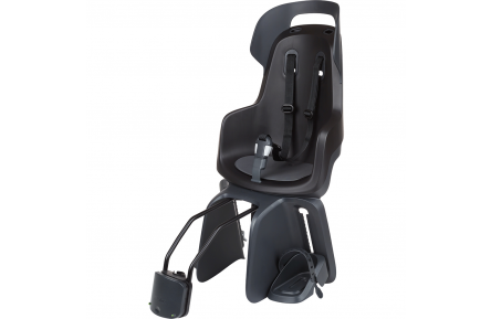 Детское велокресло Bobike GO Frames - rear bicycle seat for frame Urban black