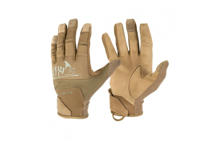 Рукавички тактичні Helikon-Tex Range Tactical Gloves - Coyote / Adaptive Green A, розмір XL