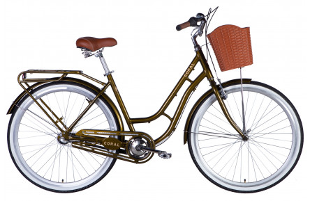 Велосипед уцененный AL 28" Dorozhnik CORAL PH рама-19" болотно-зеленый 2025
