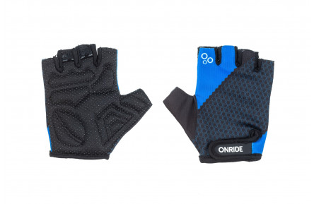 Рукавички дитячі Onride Gem чорний-синій 11-12