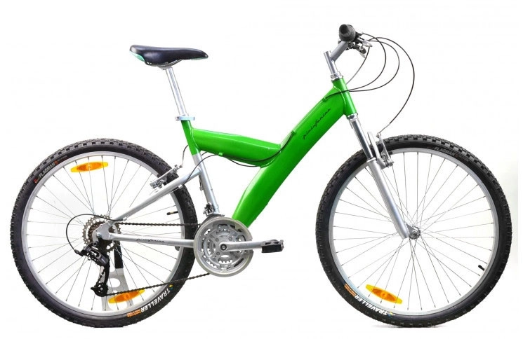 Гірський велосипед Pininfarina HUB Limited 26" M зелено-сірий Б/В