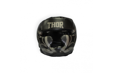 Шлем для бокса THOR COBRA 727 XL /Кожа / черный