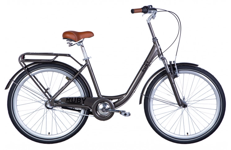 Велосипед 26" Dorozhnik RUBY планет. AM 2024 SHIMANO NEXUS (мокрый асфальт)