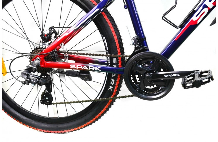 Велосипед Spark Tracker 26" 15" жемчужный темно-синий