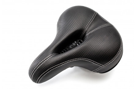 Седло комфортное с пружинами 210*200 YF-1039 с отверстием.