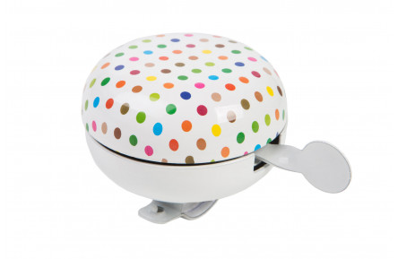 Звонок велосипедный VLT Dots 80мм