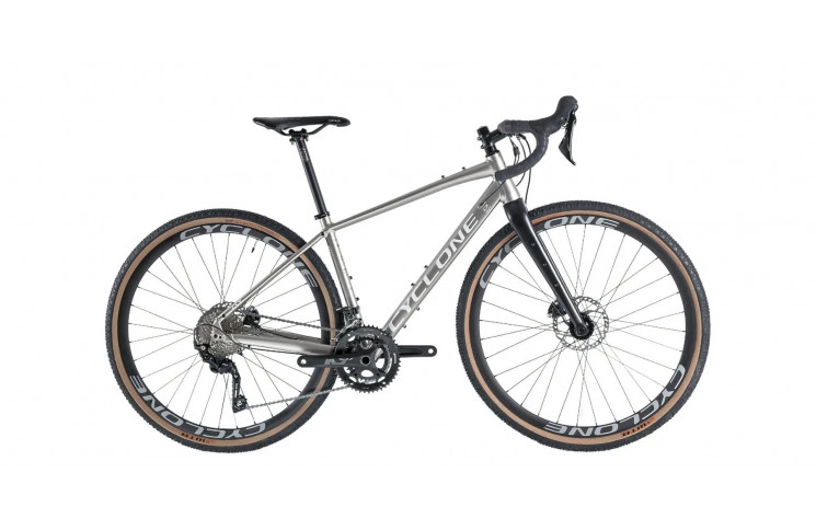Велосипед  Cyclone GSX 2022, 28" L , сірий