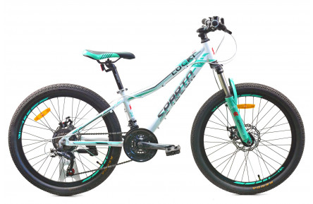 Підлітковий велосипед Sparto Acute 24" XXS біло-бірюзовий Б/В