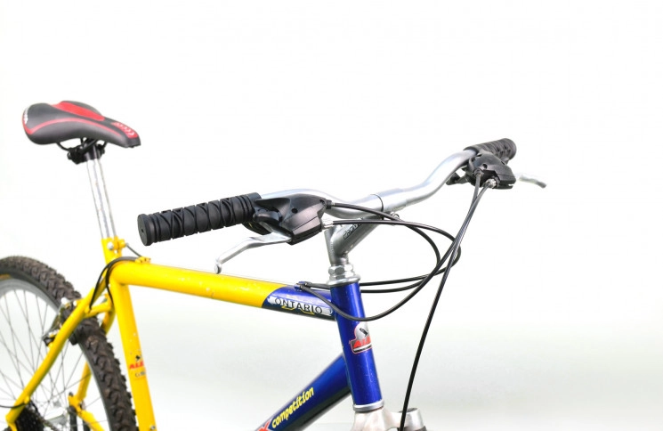 Горный велосипед Alex Ontario 26" L желто-синий Б/У