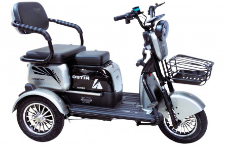 Електричний трицикл Corso Ostin Pro SN (1200Вт 72В 28Аг) 10"