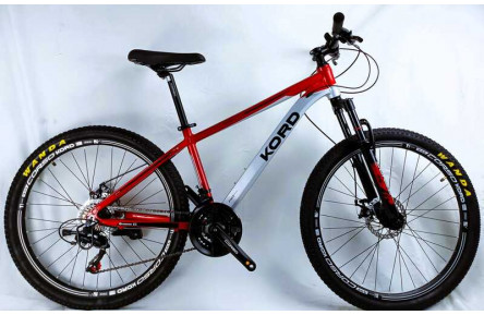 Велоcипед Corso Kord 26" 15" красно-серый