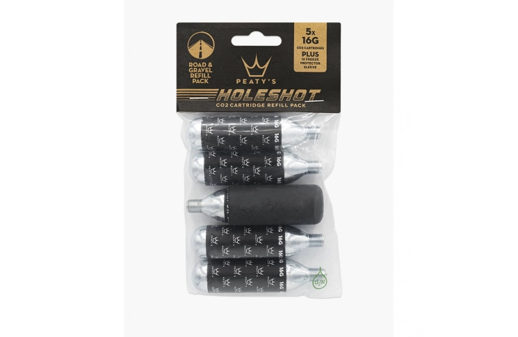 Картридж-баллон Peaty's Holeshot CO2 Cartridge Refill Pack, MTB 25g