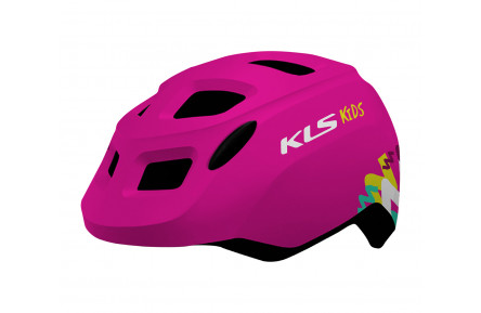 Шлем детский KLS Zigzag 022 розовый S (49-53 cм)