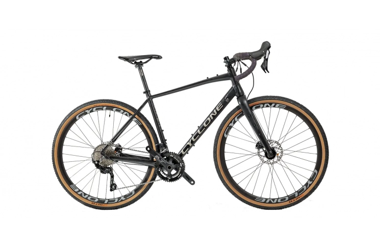 Велосипед Cyclone GSX 2022, 28" M, чорний